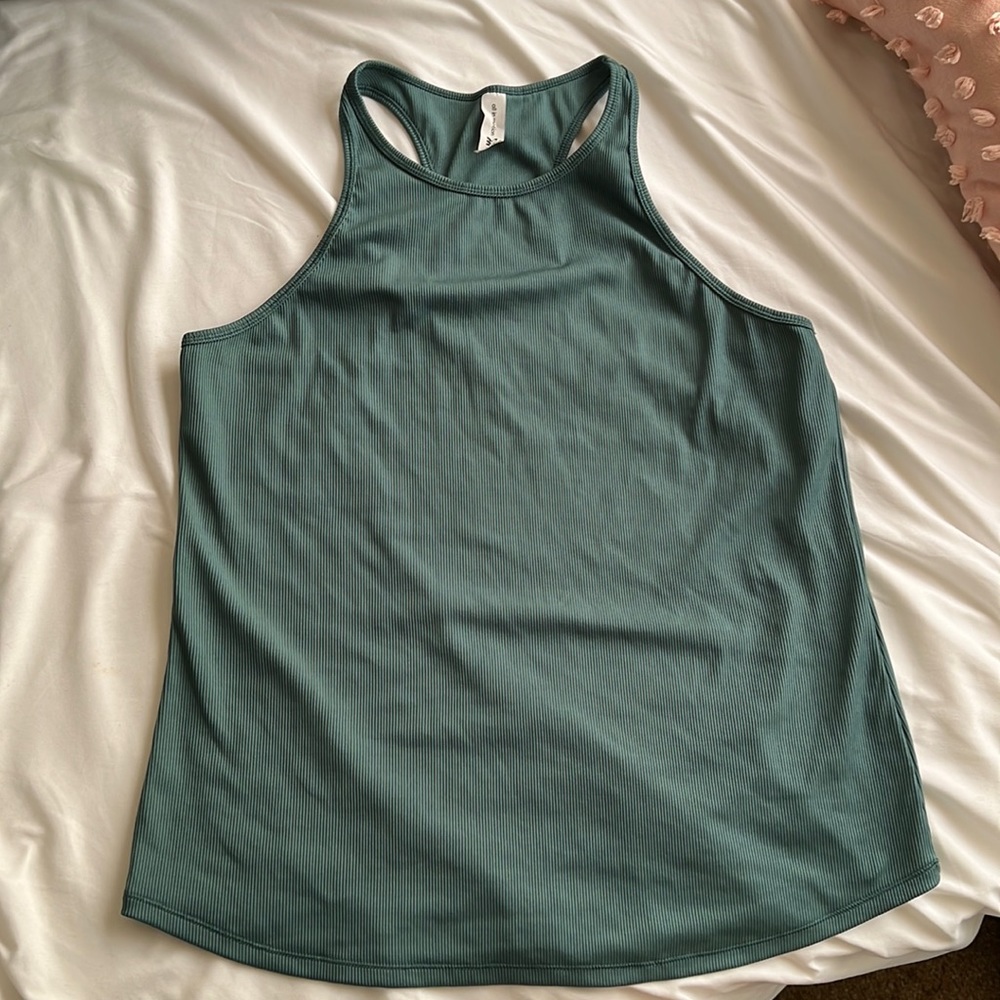 ribbed workout tank